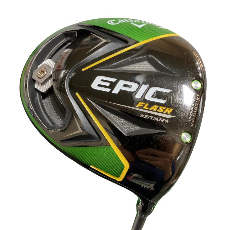 【中古】 キャロウェイ EPIC FLASH STAR 10.5° ドライバー DR Speeder EVOLUTION for CW(ドライバー) (フレックスS) メンズ 男性用 右利き 右用 Cランク ゴルフクラブ
