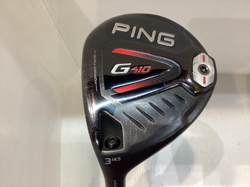 【中古】 ピン G410 3W レフティ フェアウェイウッド FW 純正特注シャフト (フレックスX) メンズ 男性用 左利き レフティ 左用 Cランク ゴルフクラブ