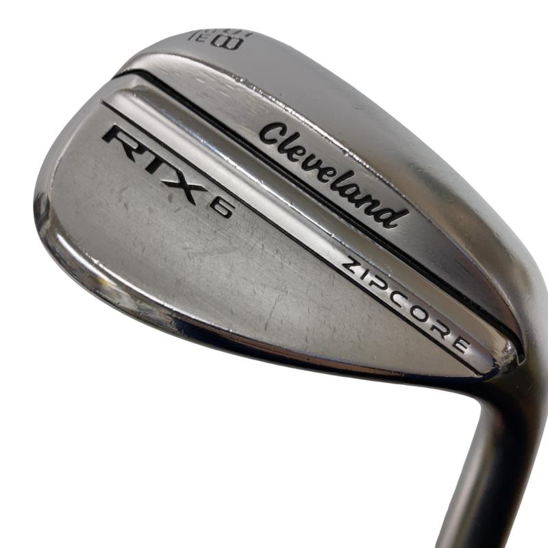 【中古】 クリーブランド Cleveland RTX-6 ZIPCORE 周遊旅行繻子 58°/06° LOW ウェッジ WG Dynamic Gold (フレックスS) メンズ 成人男性用 右利き 右用 C位置づける ゴルフ野球クラブ