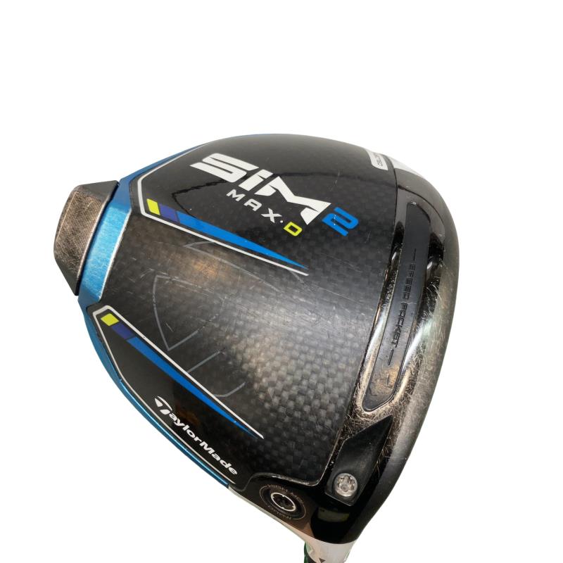 【中古】 テーラーメイド SIM2 MAX-D 10.5° ドライバー DR TENSEI BLUE TM50(SIM2 DR) (フレックスS) メンズ 男性用 右利き 右用 Cランク ゴルフクラブ