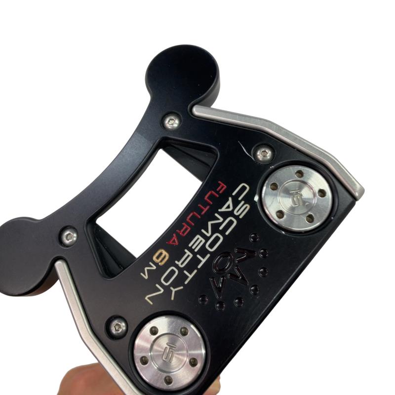 【中古】 タイトリスト SCOTTY CAMERON FUTURA 6M(2017) 34in パター PT スチール写真 (フレックス余分の物) メンズ 成人男性用 右利き 右用 C位置づける ゴルフ野球クラブ