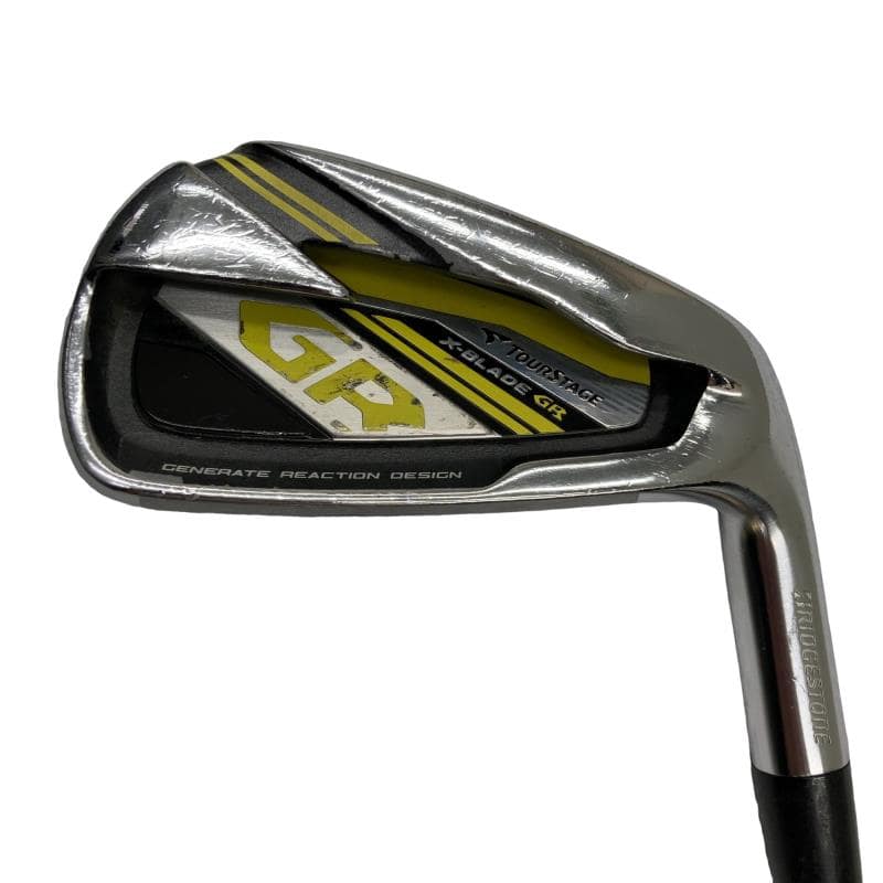 【中古】 ブリヂストン TOURSTAGE X-BLADE GR(2014) 6S アイアンセット IR Tour AD B14-03i (フレックスR) メンズ 男性用 右利き 右用 Cランク ゴルフクラブ