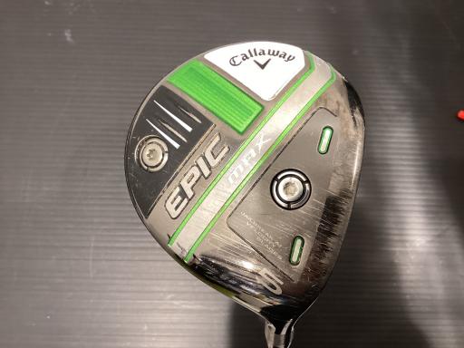 【中古】 キャロウェイ EPIC MAX 5W フェアウェイウッド FW 純正特注シャフト (フレックスS) メンズ 男性用 右利き 右用 Cランク ゴルフクラブ