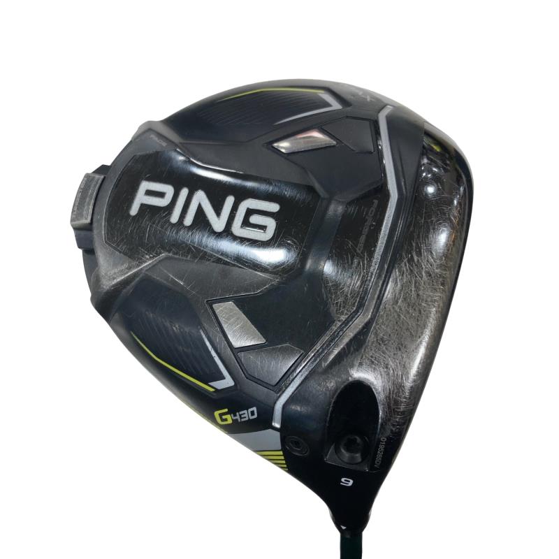 【中古】 ピン G430 MAX  9° １番ウッド DR 完全無欠特注立て坑 (フレックスS) メンズ 成人男性用 右利き 右用 C序列付ける ゴルフ野球クラブ