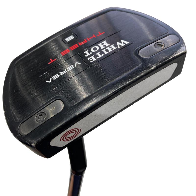 【中古】 オデッセイ WHITE HOT VERSA THREE T 34インチ パター PT スチール (フレックスその他) メンズ 男性用 右利き 右用 Dランク ゴルフクラブ 11,330円