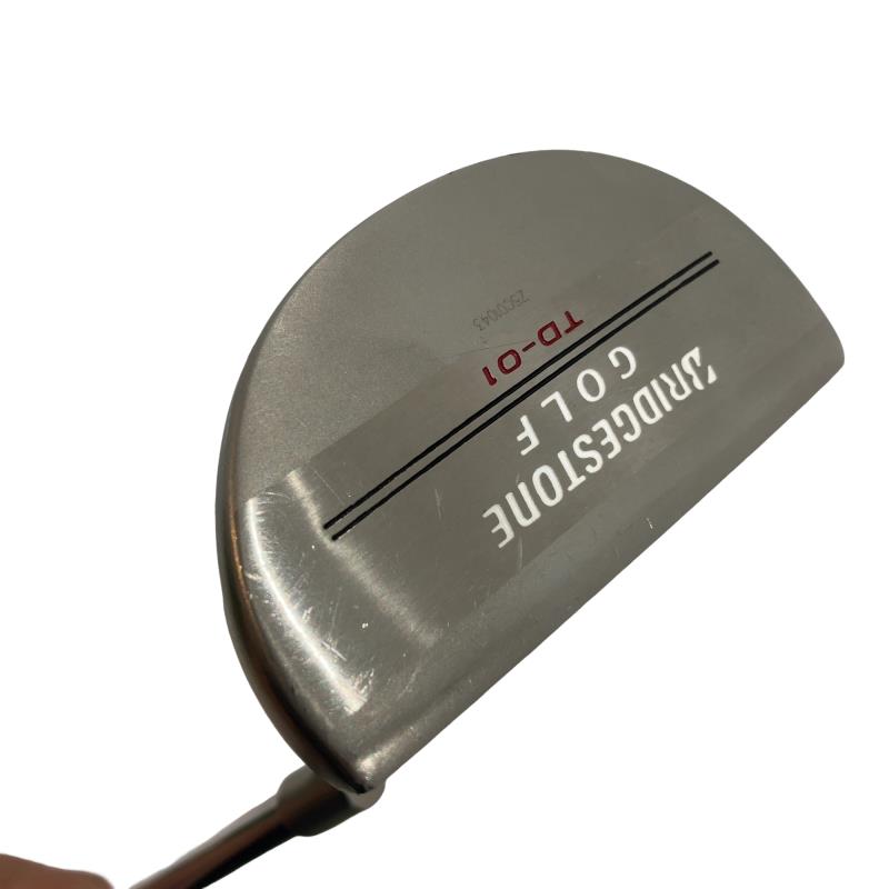 【中古】 ブリヂストン BRIDGESTONE TD-01 34in パター PT スチール写真 (フレックス余分の物) メンズ 成人男性用 右利き 右用 C序列付ける ゴルフ野球クラブ