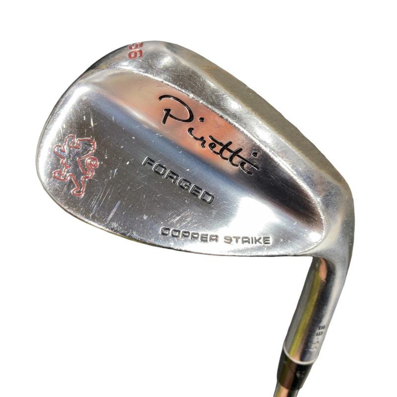 【中古】 Piretti Piretti COPPER STRIKE 56° ウェッジ WG リシャフト (フレックス余分の物) メンズ 成人男性用 右利き 右用 D位置づける ゴルフ野球クラブ