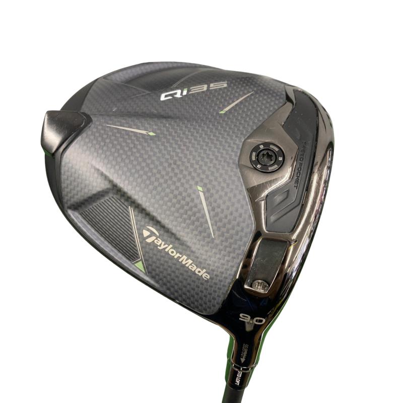 【中古】 テーラーメイド Qi35 MAX 9° USA ドライバー DR 純正特注シャフト (フレックスS) メンズ 男性用 右利き 右用 Bランク ゴルフクラブ