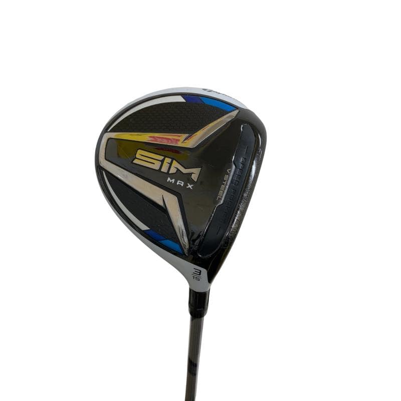 【中古】 テーラーメイド SIM MAX 3W フェアウェイウッド FW Speeder 661 EVOLUTION VI (フレックスS) メンズ 男性用 右利き 右用 Cランク ゴルフクラブ|ゴルフパートナー 中古クラブ店