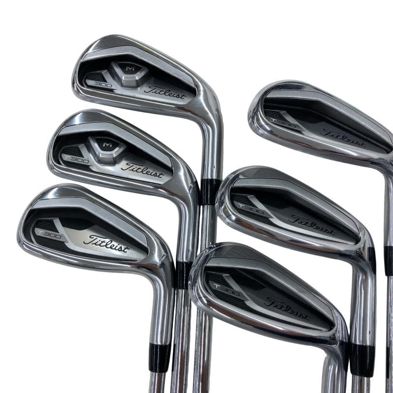 【中古】 タイトリスト Titleist T300(2021) 6S アイアン仕掛ける IR NS PRO 105T (フレックスS) メンズ 成人男性用 右利き 右用 C価値づける ゴルフ野球クラブ