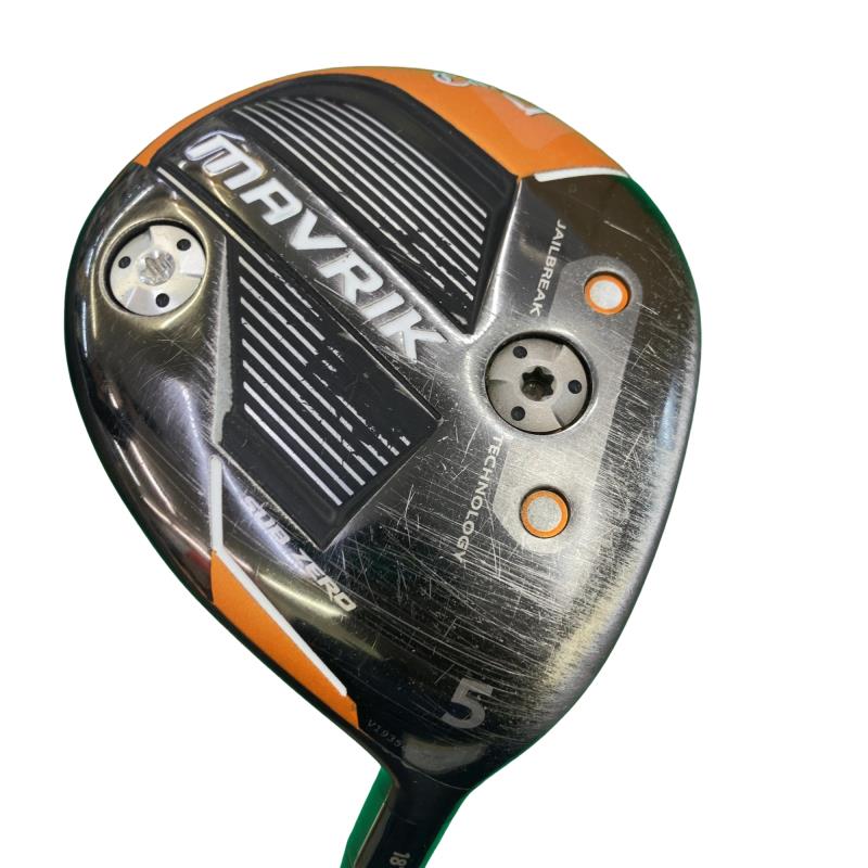 【中古】 キャロウェイ MAVRIK SUBZERO 5W フェアウェイウッド FW Tour AD SZ-5 TypeII(FW) (フレックスS) メンズ 男性用 右利き 右用 Cランク ゴルフクラブ