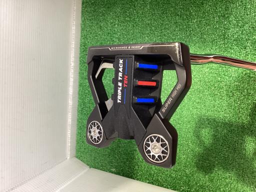 【中古】 オデッセイ TRIPLE TRACK TEN 34in パター PT STROKE LAB BLACK (フレックス余分の物) メンズ 成人男性用 右利き 右用 C位置づける ゴルフ野球クラブ
