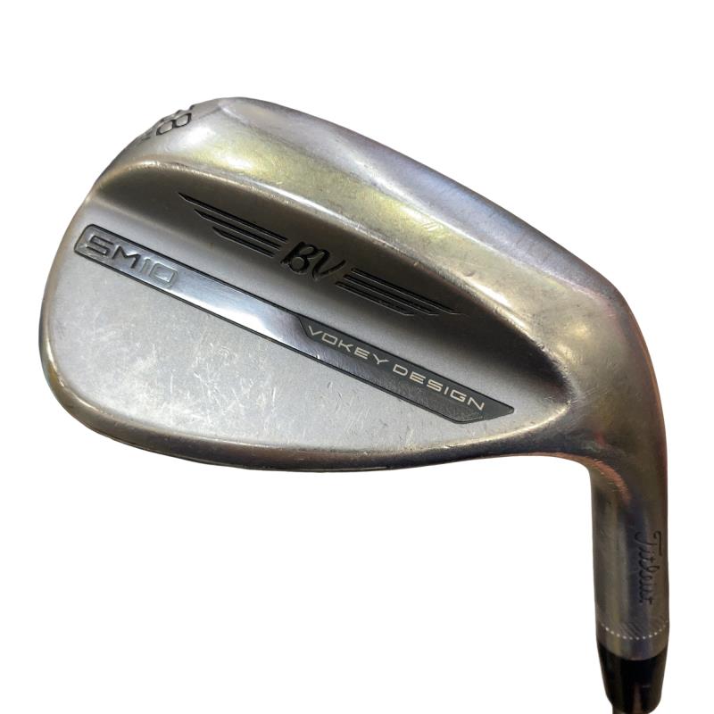 【中古】 タイトリスト VOKEY SPIN MILLED SM10 ニッケル 58°/08°M ウェッジ WG Dynamic Gold (フレックスS) メンズ 男性用 右利き 右用 Cランク ゴルフクラブ