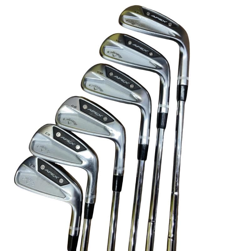 【中古】 キャロウェイ APEX CB(2024) 6S アイアン仕掛ける IR Dynamic Gold MID 115 (フレックスS) メンズ 成人男性用 右利き 右用 C価値づける ゴルフ野球クラブ