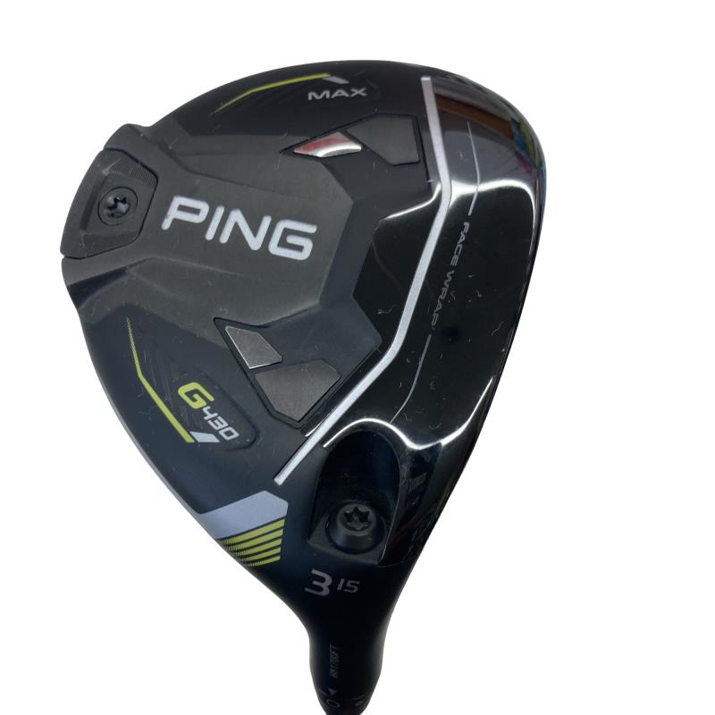 【中古】 ピン G430 MAX 3W フェアウェイウッド FW ALTA J CB BLACK(FW) (フレックスR) メンズ 男性用 右利き 右用 Bランク ゴルフクラブ