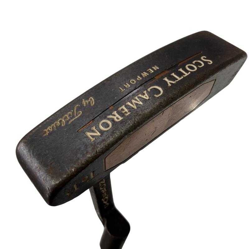 【中古】 タイトリスト SCOTTY CAMERON Tel3(トレリウムII) NEWPORT パター PT Micro Step (フレックス余分の物) メンズ 成人男性用 右利き 右用 C位置づける ゴルフ野球クラブ