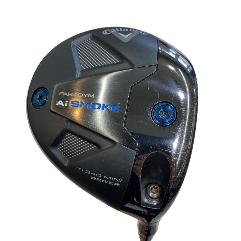 【中古】 キャロウェイ PARADYM Ai SMOKE Ti 340 MINI 11.5° １番ウッド DR リシャフト (フレックス余分の物) メンズ 成人男性用 右利き 右用 C序列付ける ゴルフ野球クラブ