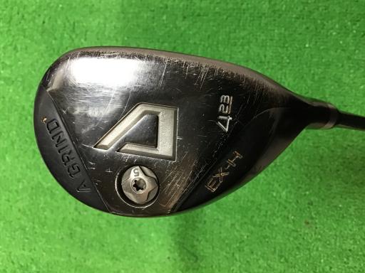 【中古】 A DESIGN GOLF A GRIND+ EX-H U4 ユーティリティ UT 純正特注シャフト (フレックスS) メンズ 男性用 右利き 右用 Cランク ゴルフクラブ