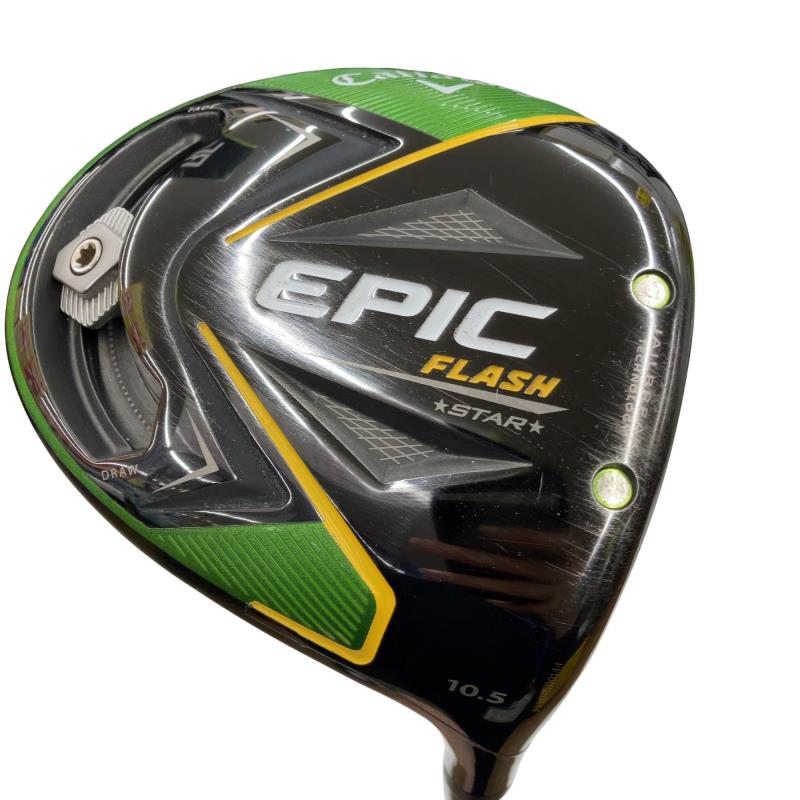 【中古】 キャロウェイ EPIC FLASH STAR 10.5° ドライバー DR Speeder EVOLUTION for CW(ドライバー) (フレックスS) メンズ 男性用 右利き 右用 Cランク ゴルフクラブ