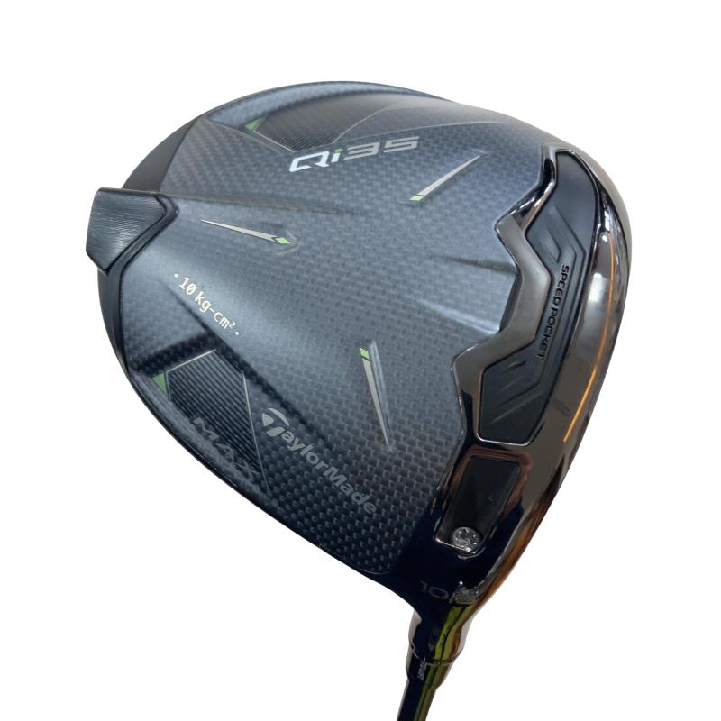 【中古】 テーラーメイド Qi35 MAX 10.5° ドライバー DR 純正特注シャフト (フレックスS) メンズ 男性用 右利き 右用 Cランク ゴルフクラブ