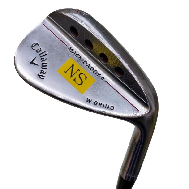 【中古】 キャロウェイ MACK DADDY 4 Crメッキ 50°/12°W ウェッジ WG NS PRO 950GH (フレックスS) メンズ 成人男性用 右利き 右用 C序列付ける ゴルフ野球クラブ