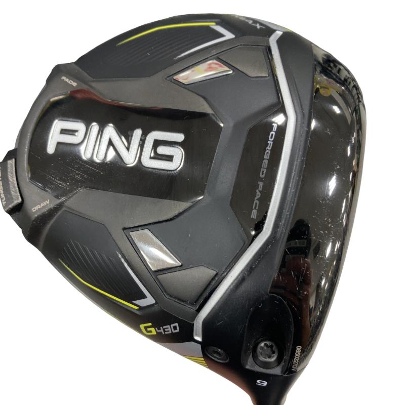 【中古】 ピン G430 MAX  9° １番ウッド DR ALTA J CB BLACK(DR) (フレックスS) メンズ 成人男性用 右利き 右用 C位置付ける ゴルフ野球クラブ メンズクラブ-クラブ