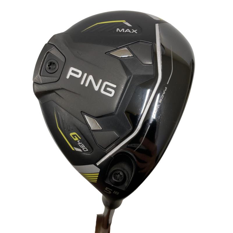 【中古】 ピン G430 MAX 5W フェアウェイウッド FW PING TOUR 2.0 BLACK 65(FW) (フレックスS) メンズ 成人男性用 右利き 右用 C価値づける ゴルフ野球クラブ