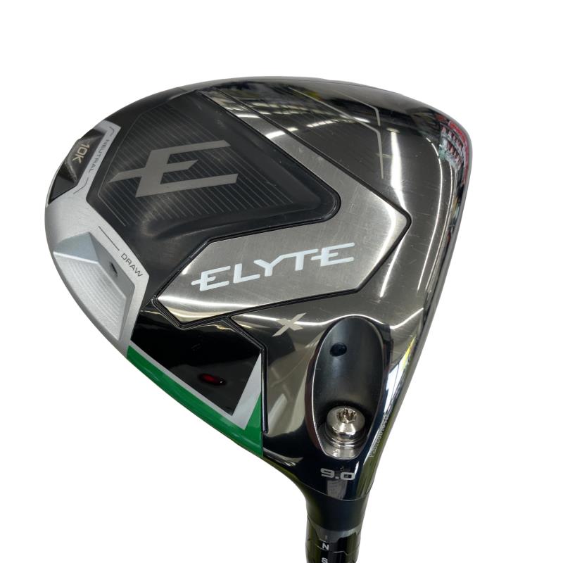 【中古】 キャロウェイ ELYTE X 10Kバージョン 9° ドライバー DR VENTUS GREEN 50 for CW(ELYTE DR) (フレックスS) メンズ 男性用 右利き 右用 Cランク ゴルフクラブ