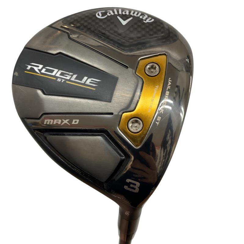 【中古】 キャロウェイ ROGUE ST MAX D 3W フェアウェイウッド FW VENTUS 5 for CW(ROGUE ST FW) (フレックスR) メンズ 男性用 右利き 右用 Cランク ゴルフクラブ