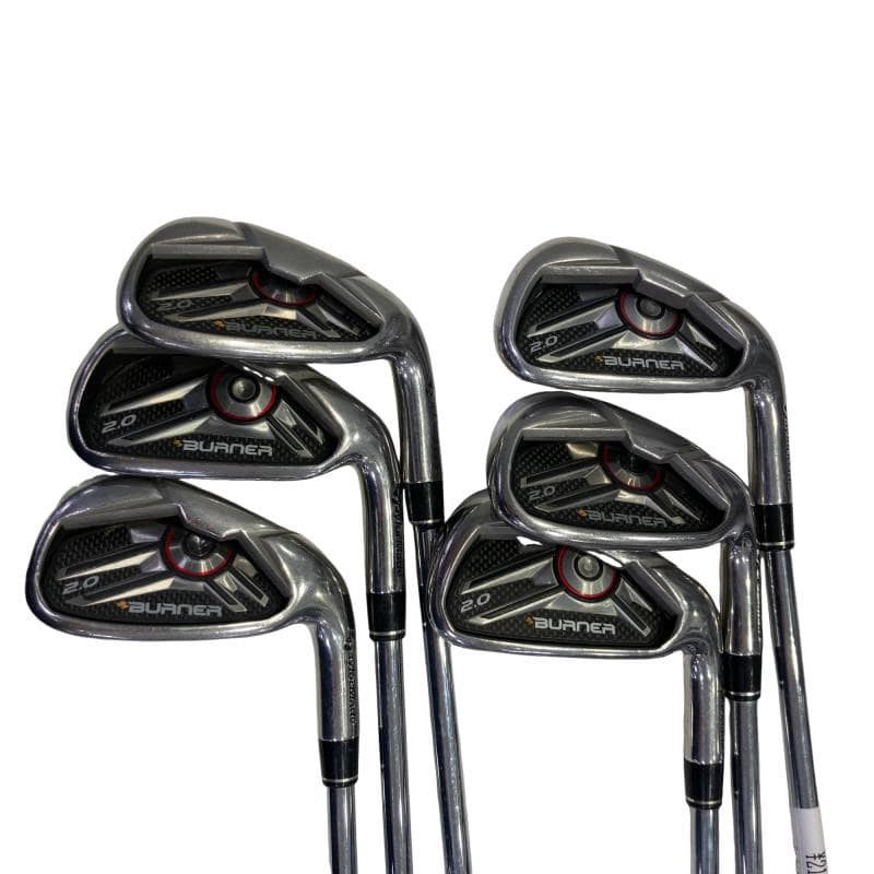 【中古】 テーラーメイド BURNER 2.0 6S USA アイアンセット IR BURNER 2.0 SUPERFAST 85(STEEL) (フレックスS) メンズ 男性用 右利き 右用 Cランク ゴルフクラブ 18,786円