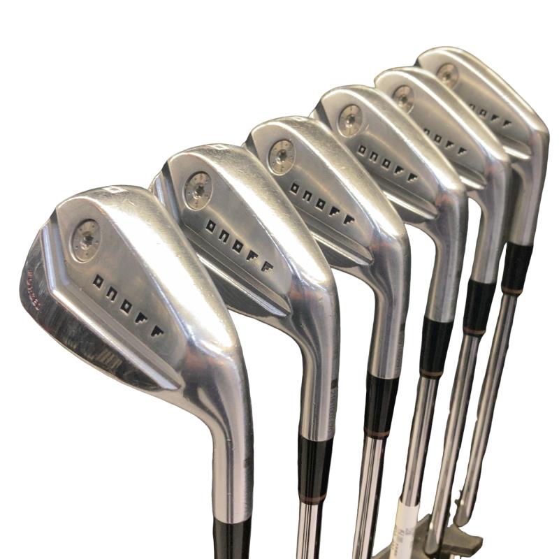 【中古】 ダイワ(グローブライド) ONOFF FORGED(2022) KURO 7S アイアン書き割り IR Dynamic Gold (フレックスS) メンズ 成人男性用 右利き 右用 C位置づける ゴルフ野球クラブ