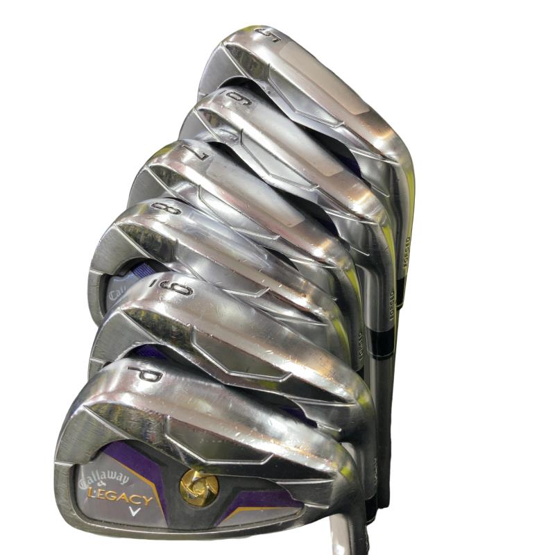 【中古】 キャロウェイ LEGACY(2012) 6S アイアンセット IR LEGACY SERIES 50i(2012) (フレックスR) メンズ 男性用 右利き 右用 Dランク ゴルフクラブ｜ゴルフパートナー 中古クラブ店