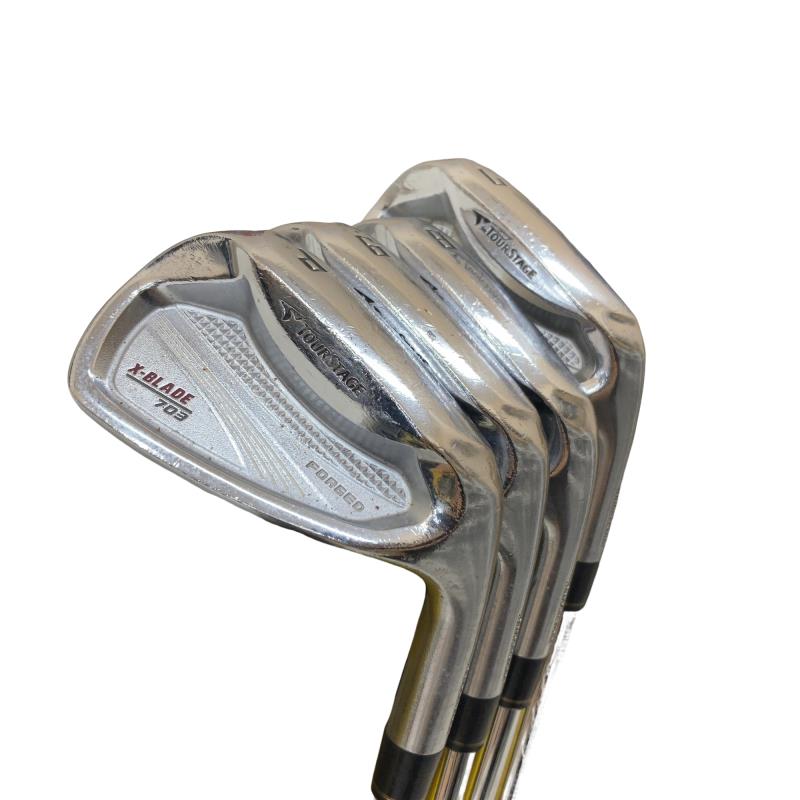 【中古】 ブリヂストン TOURSTAGE X-BLADE 703 6S アイアンセット IR リシャフト (フレックスその他) メンズ 男性用 右利き 右用 Dランク ゴルフクラブ|ゴルフパートナー 中古クラブ店