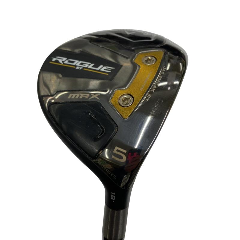 【中古】 キャロウェイ ROGUE ST MAX 5W フェアウェイウッド FW VENTUS 5 for CW(ROGUE ST FW) (フレックスR) メンズ 男性用 右利き 右用 Cランク ゴルフクラブ|ゴルフパートナー 中古クラブ店