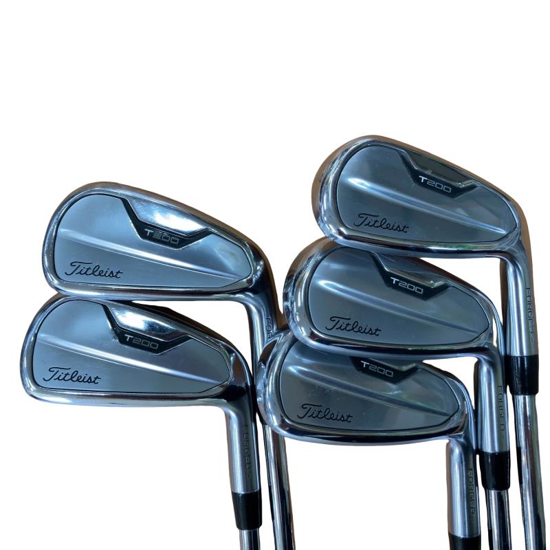 【中古】 タイトリスト Titleist T200(2021) 5S アイアンセット IR NS PRO 880 AMC (フレックスS) メンズ 男性用 右利き 右用 Cランク ゴルフクラブ｜ゴルフパートナー 中古クラブ店