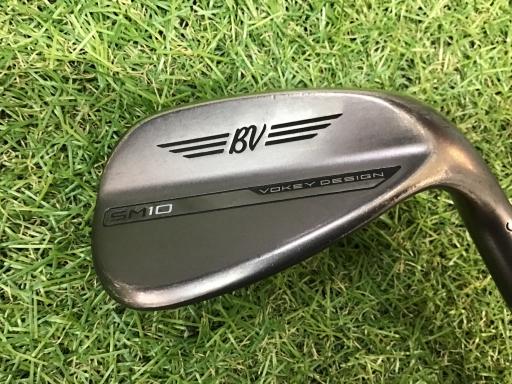 【中古】 タイトリスト VOKEY SPIN MILLED SM10 ニッケル 56°/14°F ウェッジ WG BV 105 (フレックスその他) メンズ 男性用 右利き 右用 Cランク ゴルフクラブ|ゴルフパートナー 中古クラブ店