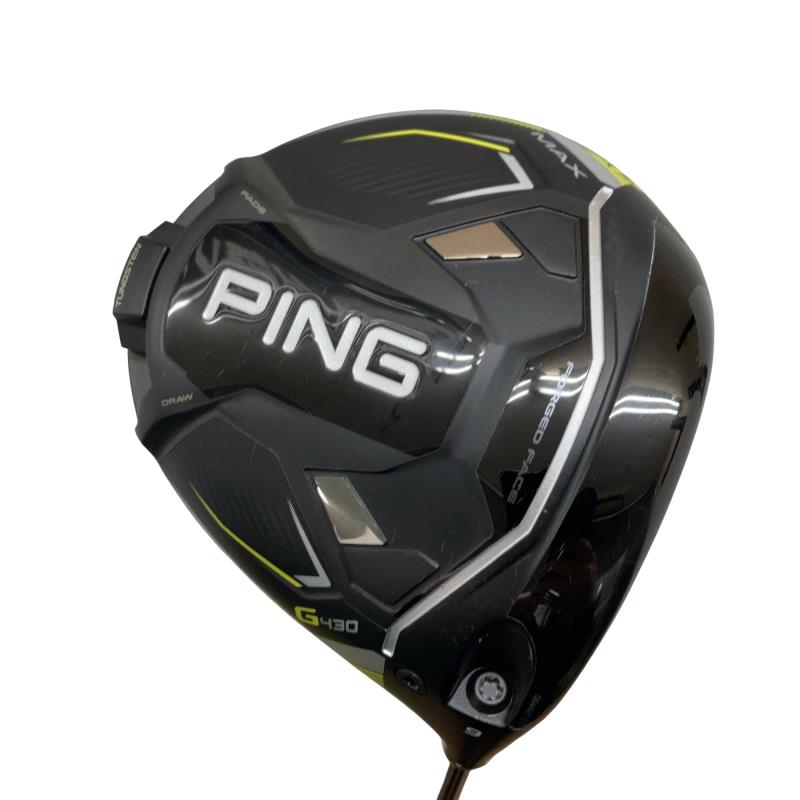 【中古】 ピン G430 MAX  9° １番ウッド DR ALTA J CB BLACK(DR) (フレックスSR) メンズ 成人男性用 右利き 右用 C位置づける ゴルフ野球クラブ