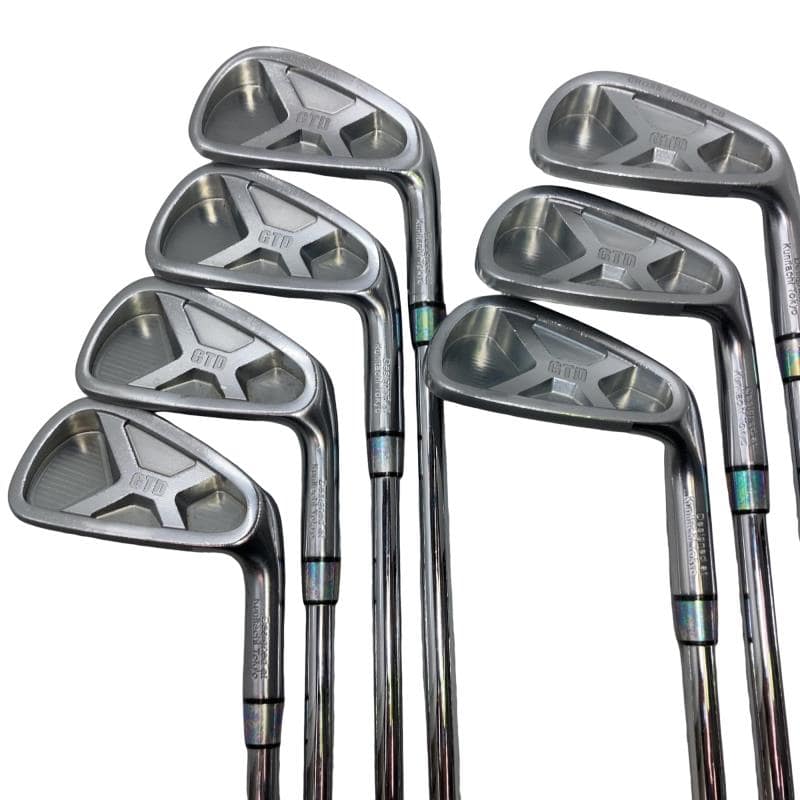 【中古】 GTD GTD CROSS FORGED CB 7S アイアン仕掛ける IR リシャフト (フレックス余分の物) メンズ 成人男性用 右利き 右用 D序列付ける ゴルフ野球クラブ