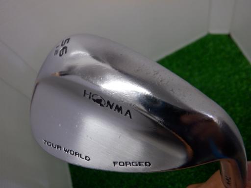 【中古】 本間ゴルフ TOUR WORLD TW-W(2016) 56°/12° ウェッジ WG 純正特注シャフト (フレックスS) メンズ 男性用 右利き 右用 Cランク ゴルフクラブ