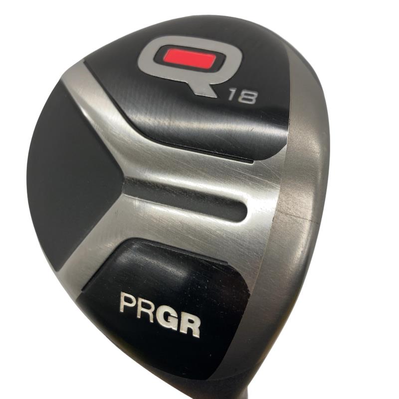 【中古】 プロギア Q 18° フェアウェイウッド FW Q オリジナルカーボン (フレックスその他) メンズ 男性用 右利き 右用 Cランク ゴルフクラブ