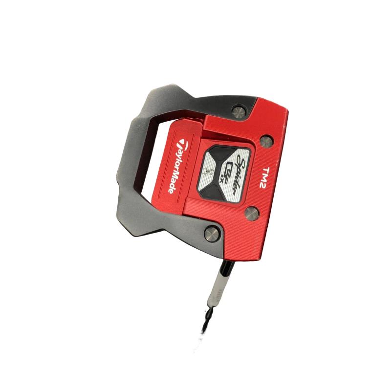 【中古】 テーラーメイド Spider GTx TRUSS RED TM2 34インチ パター PT スチール (フレックスその他) メンズ 男性用 右利き 右用 Cランク ゴルフクラブ