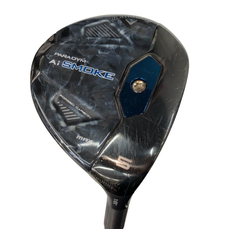 【中古】 キャロウェイ PARADYM Ai SMOKE MAX  5W フェアウェイウッド FW TENSEI 50 for CW(Ai SMOKE FW) (フレックスS) メンズ 男性用 右利き 右用 Cランク ゴルフクラブ