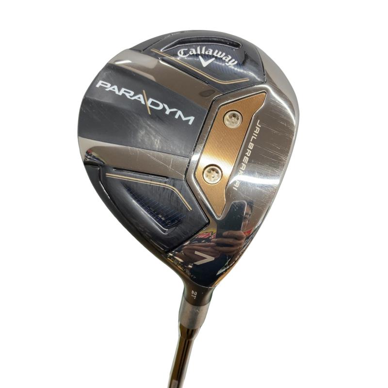 【中古】 キャロウェイ PARADYM  7W フェアウェイウッド FW 純然たる特注矢がら (フレックスS) メンズ 成人男性用 右利き 右用 C位置づける ゴルフ野球クラブ