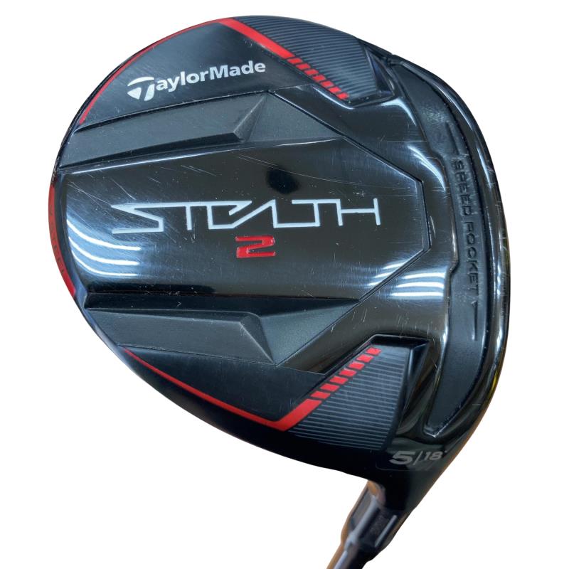 【中古】 テーラーメイド STEALTH2 5W フェアウェイウッド FW TENSEI RED TM50(STEALTH FW) (フレックスS) メンズ 男性用 右利き 右用 Cランク ゴルフクラブ