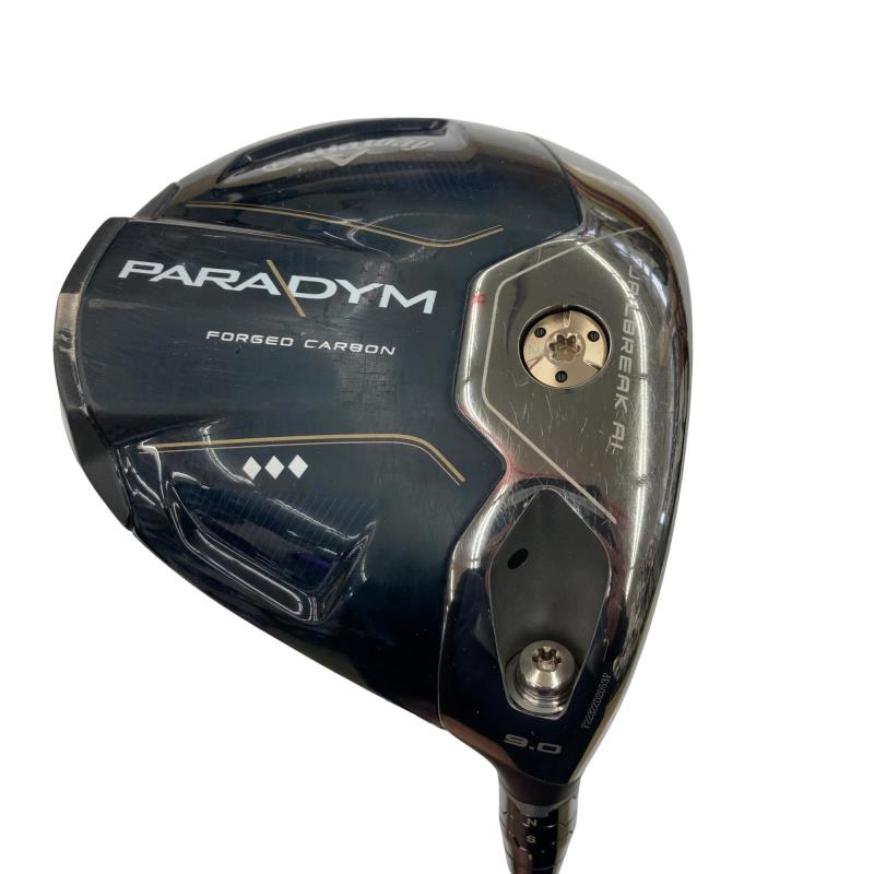 【中古】 キャロウェイ PARADYM ◆◆◆ 9° ドライバー DR 純正特注シャフト (フレックスS) メンズ 男性用 右利き 右用 Cランク ゴルフクラブ