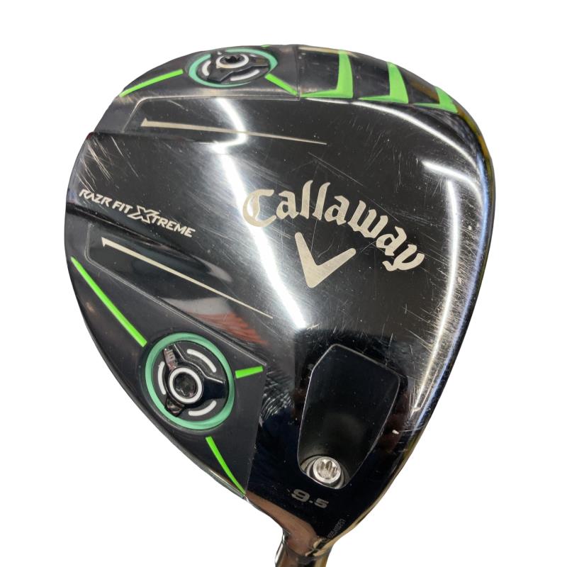 【中古】 キャロウェイ RAZR FIT XTREME 9.5° ドライバー DR RAZR FIT XTREME 60W (フレックスS) メンズ 男性用 右利き 右用 Cランク ゴルフクラブ