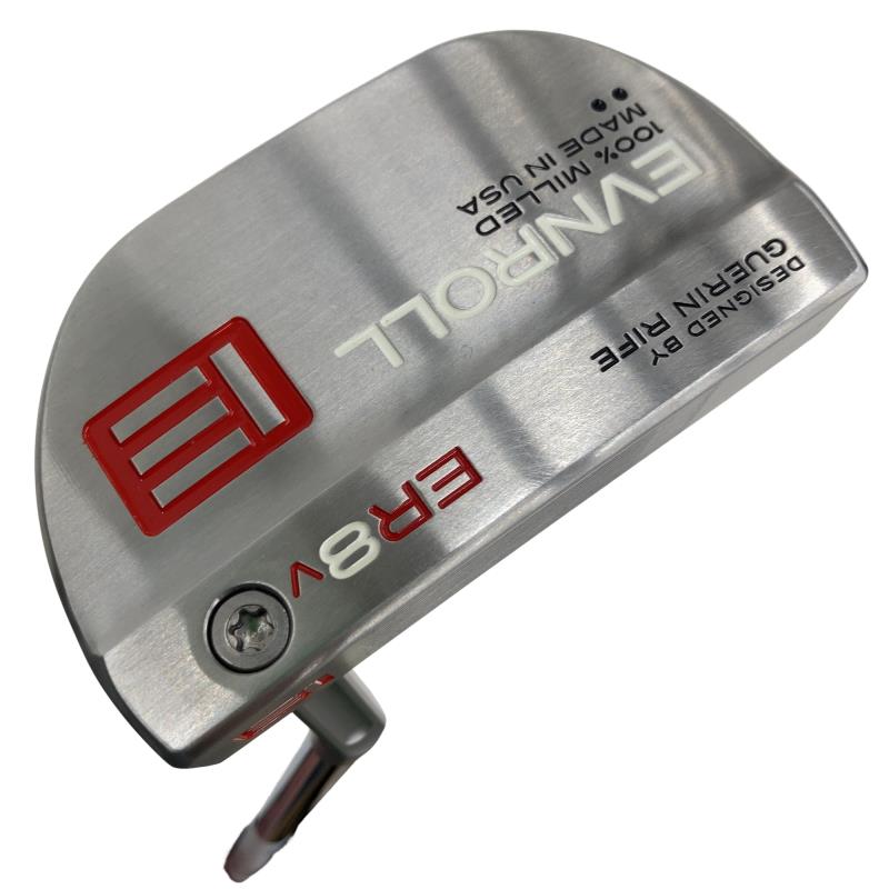【中古】 EVNROLL EVNROLL ER8v(ショートクランクネック) 34in パター PT スチール写真 (フレックス余分の物) メンズ 成人男性用 右利き 右用 B価値づける ゴルフ野球クラブ