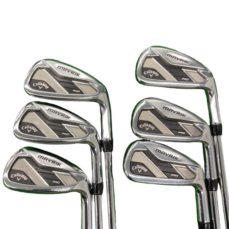 【中古】 キャロウェイ MAVRIK PRO 6S アイアンセット IR NS PRO MODUS3 TOUR105 (フレックスS) メンズ 男性用 右利き 右用 Cランク ゴルフクラブ｜ゴルフパートナー 中古クラブ店