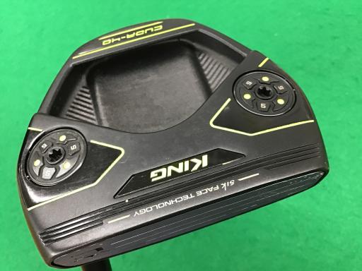 【中古】 コブラ KING CUDA-40 ショートスラント 34in パター PT スチール写真 (フレックス余分の物) メンズ 成人男性用 右利き 右用 C序列付ける ゴルフ野球クラブ