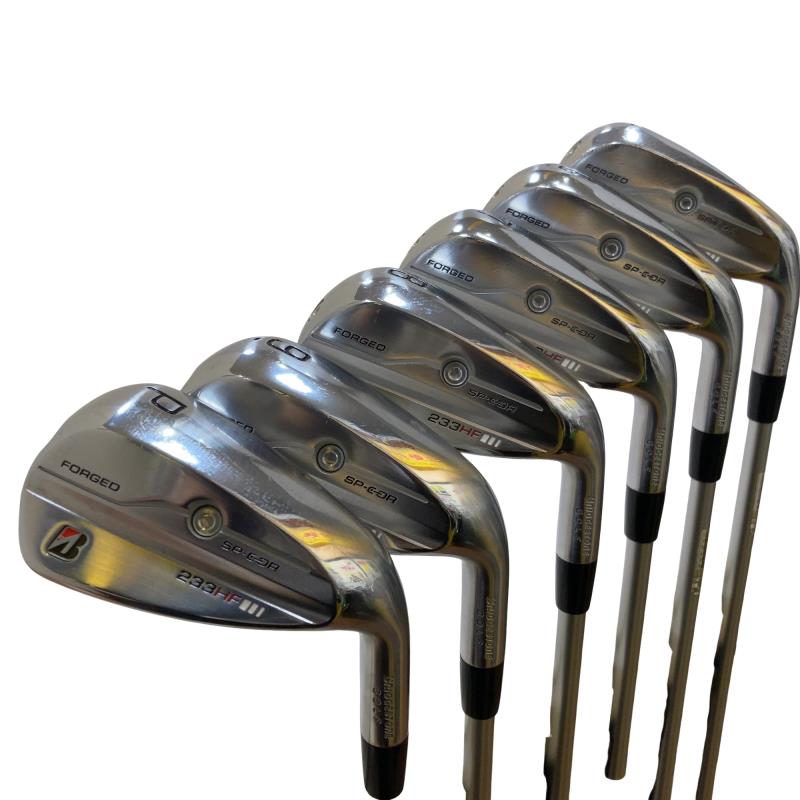 【中古】 ブリヂストン BRIDGESTONE 233HF 6S アイアン仕掛ける IR SPEEDER NX BS40i (フレックス余分の物) メンズ 成人男性用 右利き 右用 D価値づける ゴルフ野球クラブ